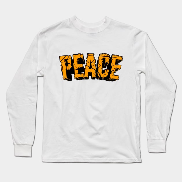 peace 3d design Long Sleeve T-Shirt by isolasikresek
